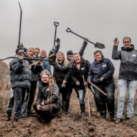 Groupphoto of TrailBlazers at Trees4All event